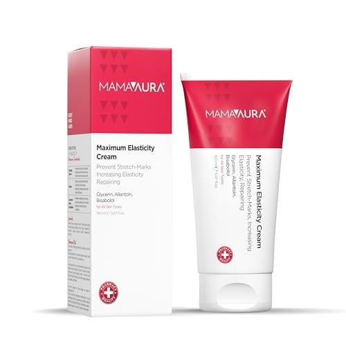 Maximum Elasticity Cream, Çatlak Karşıtı, Cilt Elastikiyetini Destekleyen ve Kaşıntı Hissini Yatıştırmaya Yardımcı Vücut Kremi, 150 ml