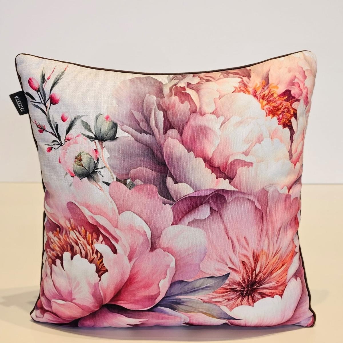 Maxxdeco 43x43 Cm Biyeli Kırlent Kılıfı- 12424