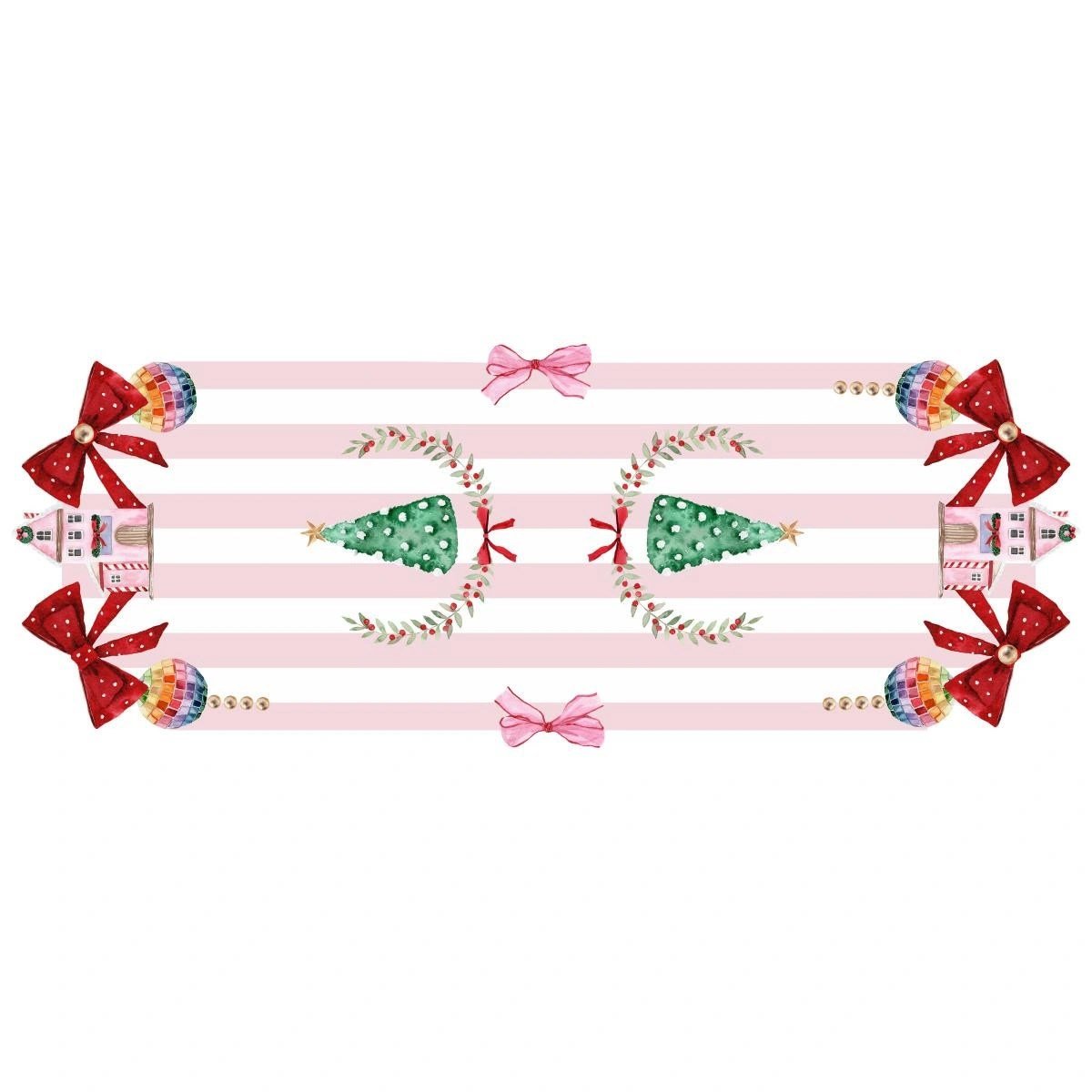 Maxxdeco Shape Runner-pink
