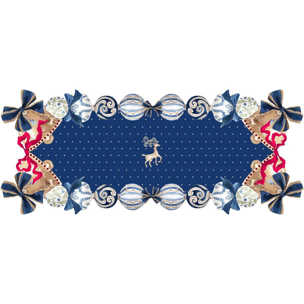Maxxdeco Shape Runner- Royal