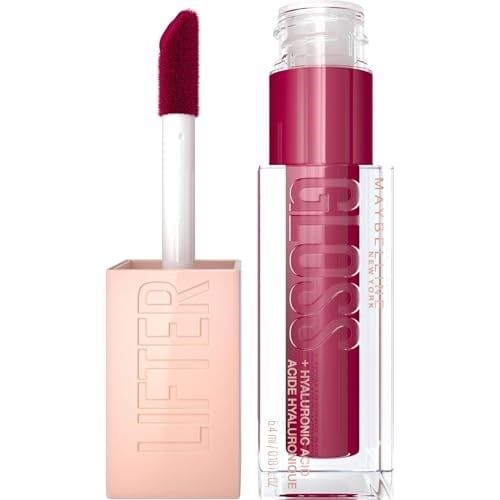 Maybelline New York Lifter Gloss Nemlendirici Dudak Parlatıcısı- 25 Taffy | Anında Dolgunlaştırıcı Etkisi, Yapışkan Olmayan Formül, X - Seçenekler: Standart, 1 unité (Lot de 1), Standart (2 paketi)...