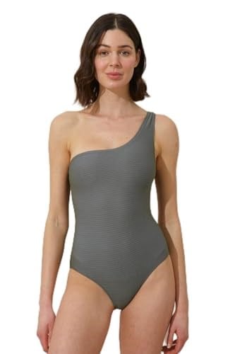 Mayo Tek Omuzlu Bikini Plaj Giyim