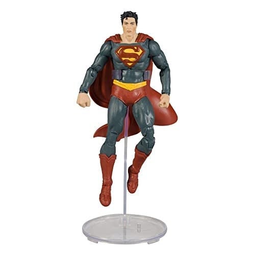 McFarlane Toys - Çizgi Roman ile DC Direct 7IN Figürü - Siyah ADAM WV1 - Süpermen