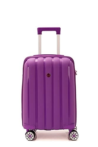 MÇS Polipropilen Valiz V305 55 Cm Mor