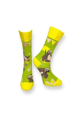 Me-vo Tekli Yeşil Renkli Bay/Bayan Unisex Esnek Nem Alabilen Pamuklu Koala Desenli Soket Çorap