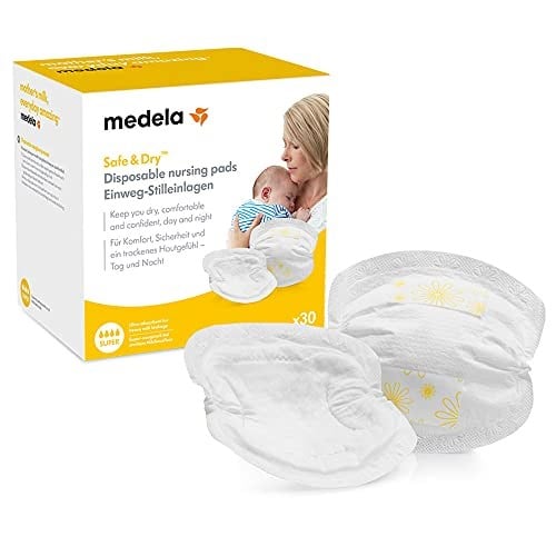 Medela Tek kullanımlık stiller, ipeksi yumuşaklık, hijyenik, emici, 30 adet