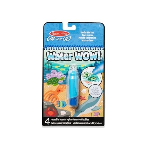 Melissa & Doug Water Wow Su ile Boyama kitabı, Deniz
