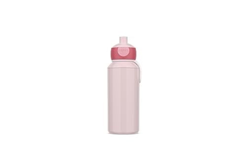 Mepal - Pop-up Campus içecek şişesi, su şişesi, okul için sızdırmaz şişe, tekrar kullanılabilir, BPA içermez ve bulaşık makinesinde yıkanabilir, 400 ml, soğuk pembe