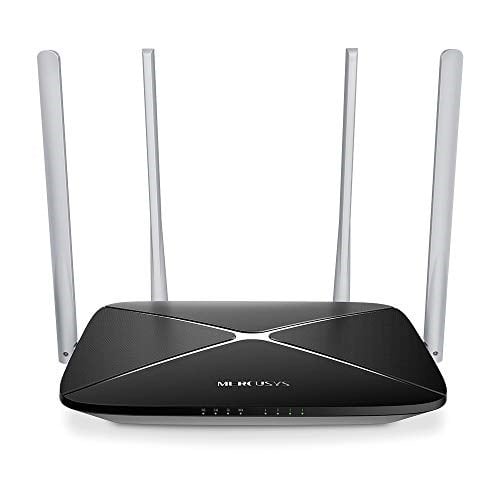 Mercusys AC12, AC1200 Mbps, MU-MIMO, Beamforming, All-in-one( Router, Access Point, Range Extender) Modları, WPA3, Mobil Uygulama ile Kolay Kurulum, Dual-Band Wi-Fi 5 Router