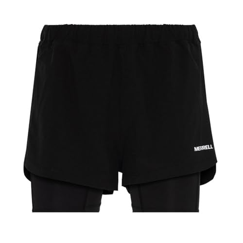 Merrell React Erkek Siyah Koşu Şortu - Bedenler: S, M, L, XX-Large, XL