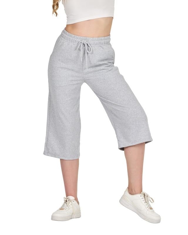 Mevsimlik Salaş Geniş Rahat Paça Siyah Yandan Cepli Kadın Eşofman Altı - Bedenler: XS, S, M, L, XL, XXL