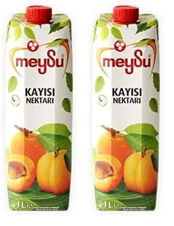 Meysu 1 Litre Kayısı Nektarı 2li paket