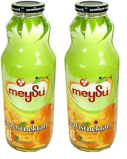 Meysu 1 Litre Kayısı Nektarı Şişe 2li paket