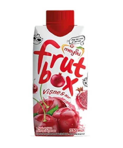 Meysu 330 Mililitre Frutbox Vişne-Nar Meyveli İçecek