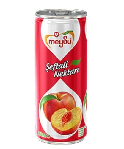 Meysu 330 Mililitre Teneke Şeftali Nektarı