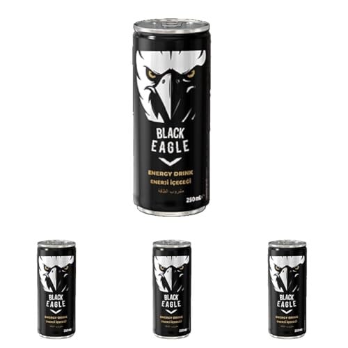 Meysu Black Eagle Enerji 250 ml (4 paketi)
