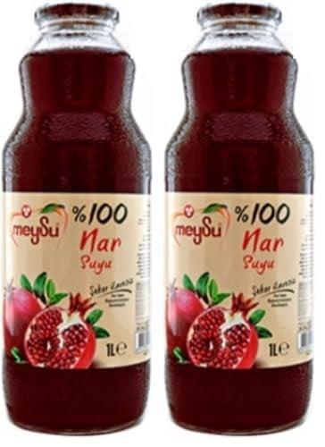 Meysu%100 Nar Suyu 1 Litre Şişe 2li paket