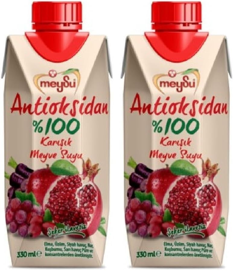 Meysu%100 Nar Suyu 330 Mililitre 2li paket