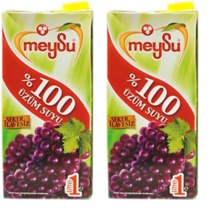 Meysu%100 Üzüm Suyu 1 Litre 2li paket