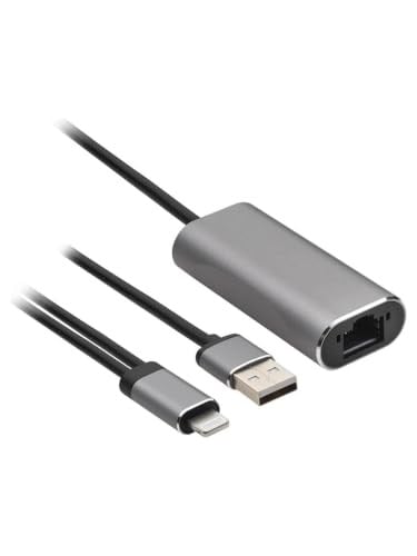 MF Product Shift 0494 Lightning to Ethernet Dönüştürücü Gri