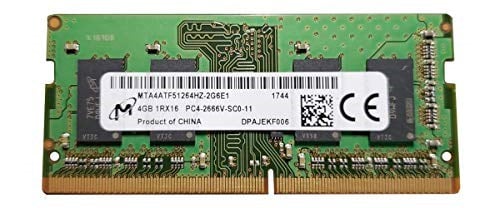 Micron MTA4ATF51264HZ-2G6E1 4 GB DDR4 Arabelleksiz, Non-ECC RAM Modülü - Çok Renkli