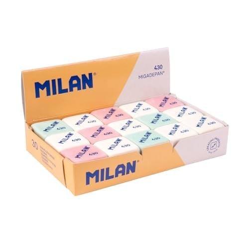 Milan 430 Box 30 Radiergummis