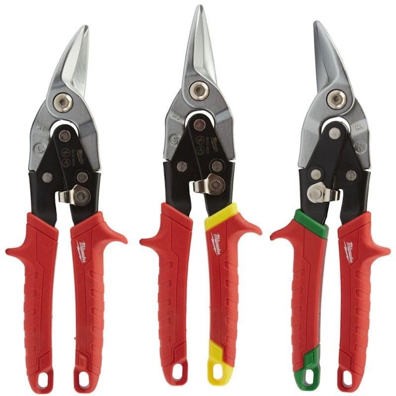 Milwaukee T48224533 3 Parça Kaportacı Makas Seti