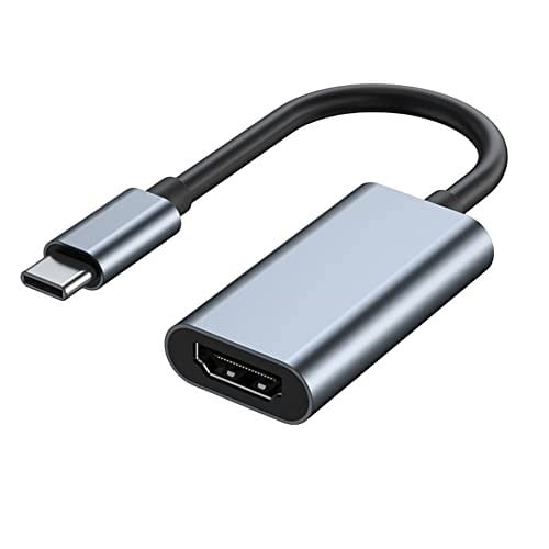 Mindorlen Monitör için USB C - HDMI Adaptörü, MacBook pro için 4K HDMI - USB C Dizüstü Bağlantı İstasyonları, iPad air için USB Tip C - HDMI Kablosu, Chromebook XPS TV vb için USBC'den HDMI Dongle'a