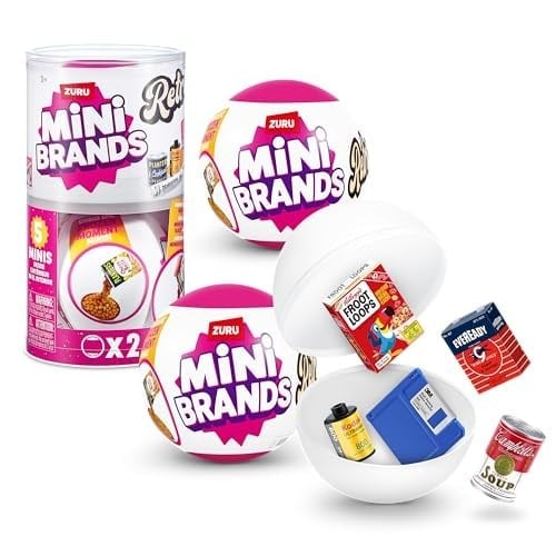 Mini Brands Retro Bakkal Serisi 1 Kapsül 2PK PVC Tüp