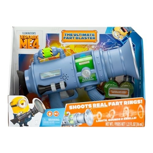 Minions Despicable Me Sesli ve Işıklı Ultimate Osuruk Tabancası