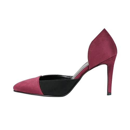 Mio Gusto Brien Bordo Süet Stiletto