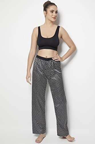 Miorre Puantiyeli Saten Pijama Altı