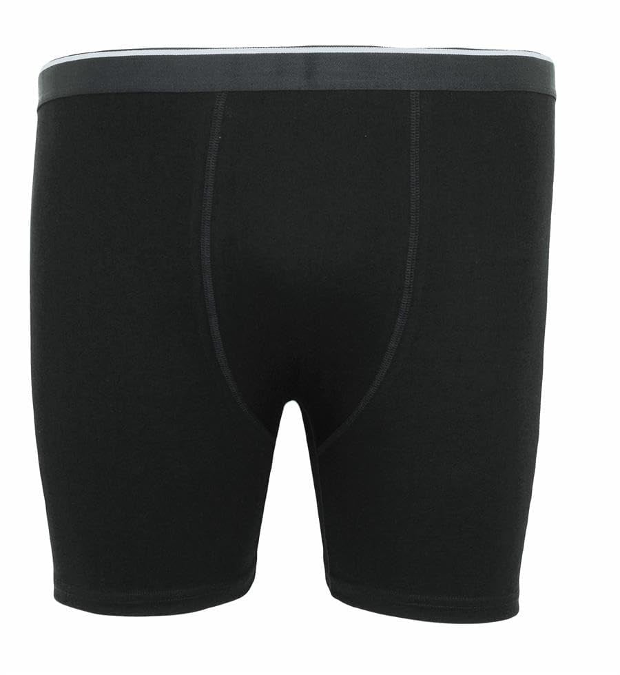 MocGrande Erkek Büyük Beden Likralı Uzun Paça Boxer 11906 SIYAH