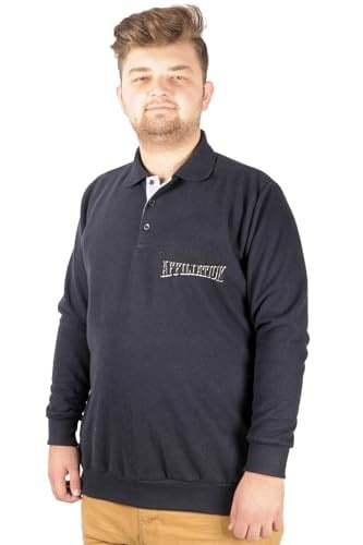 Mode XL Erkek Sweat Polo Recycle Selanik Affiliation B20418 Lacivert