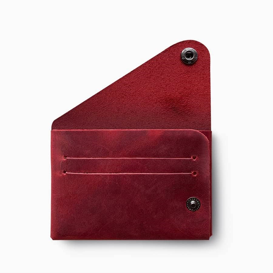 Modica® Vista - Hakiki Deri Unisex Natürel Minimal Cüzdan