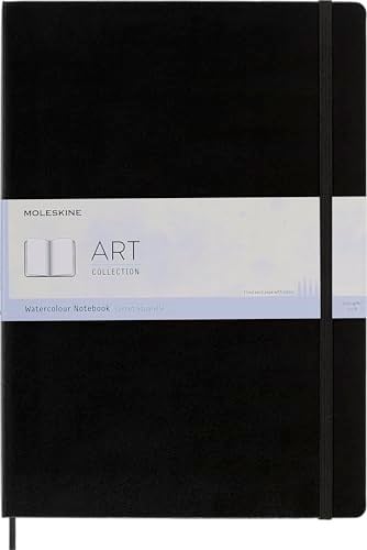 Moleskine Art Suluboya Defteri A3 Siyah - Seçenekler: A3, A4, Large 13X21 Sert Kapak