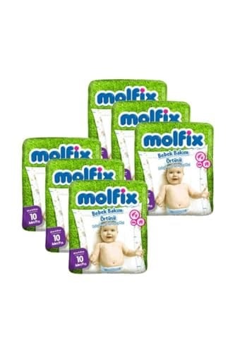 Molfix Bebek Bakım Örtüsü, Alt Açma Bezi, 6 Adet
