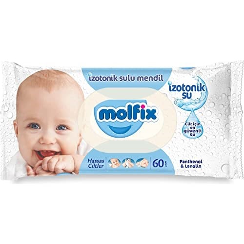 Molfix Izotonik Sulu Islak Mendil Hassas Ciltler 720 Adet