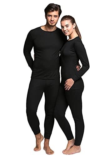 Mom's Lab Active Yetişkin Termal Içlik Set Siyah