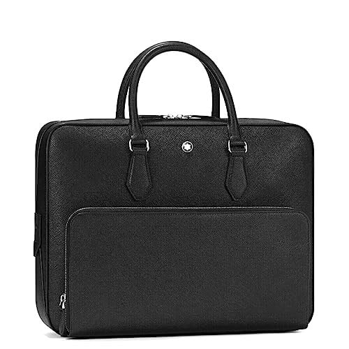 MONTBLANC Sartorial Orta Doküman Çantası, Tek beden, Siyah, Unisex Yetişkin