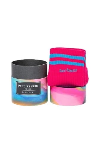 Motley Socks Unisex Nakışlı Uzun Tenis Çorap - Rainbow 5