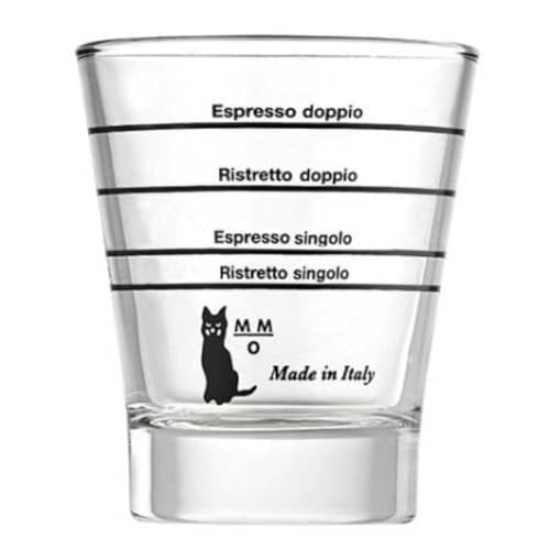 Motta Barista Cam Kahve Bardakları, Şeffaf, 6 Adet (Tekli Paket)