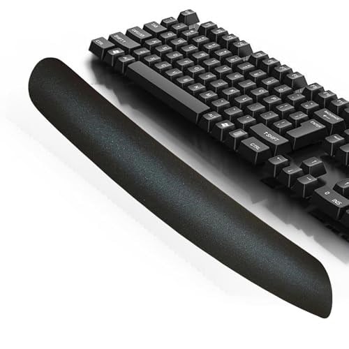 MP03 - Memory Klavye Bilek Destek Pedi | Yumuşak, Ergonomik, Klavye Önü El Bileği Dinlendirme Pedi - Seçenekler: Klavye Bilek Desteği, Fare Bilek Desteği...