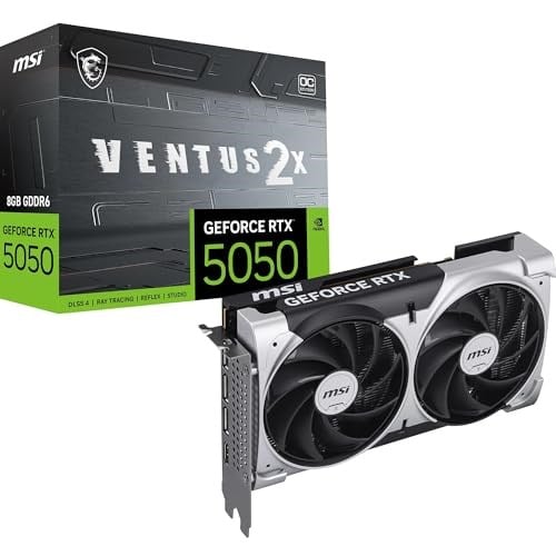 MSI GEFORCE RTX 5050 8G VENTUS 2X OC