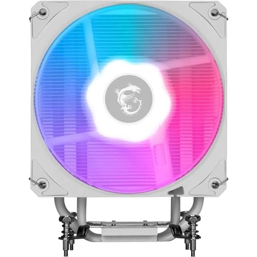MSI MAG COREFROZR AA13 WHITE 120mm ARGB Beyaz İşlemci Hava Soğutucu