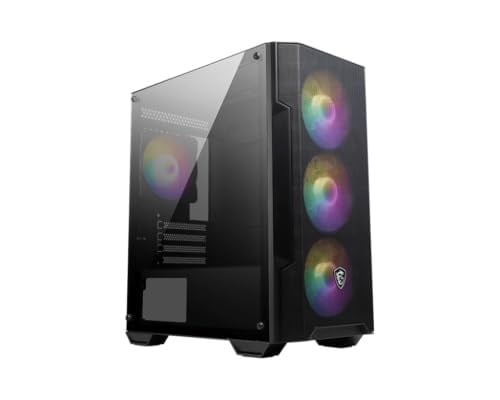 MSI MAG Forge M100A Akrilik Mesh 4x120mm Auto RGB Fan USB 3.2 Micro-ATX Tower Gaming (Oyuncu) Kasa