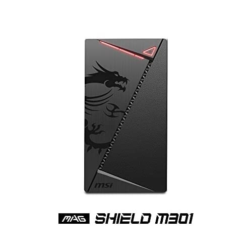 MSI MAG Shield M301 1x120mm Fan USB 3.2 Micro-ATX Tower Gaming (Oyuncu) Kasa