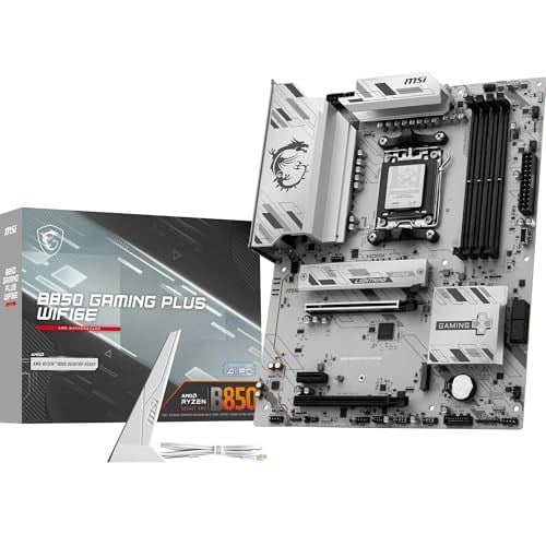MSI MB B850 GAMING PLUS WIFI6E AM5 DDR5 8200MHZ(OC) DP 2X M.2 USB 10GBS 2,5G LAN WI-FI 6E ATX