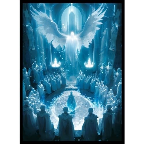 MTG (Azorius Beyaz-Mavi Konseyi) - 100 karat Mat TCG Kart Sanat Kolları Ai Armor
