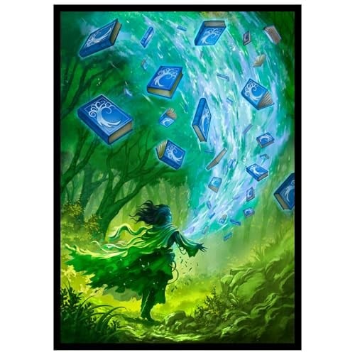 MTG (Simic Mavi/Yeşil) - 100 karat Mat TCG Kart Sanat Kolları Ai Armor